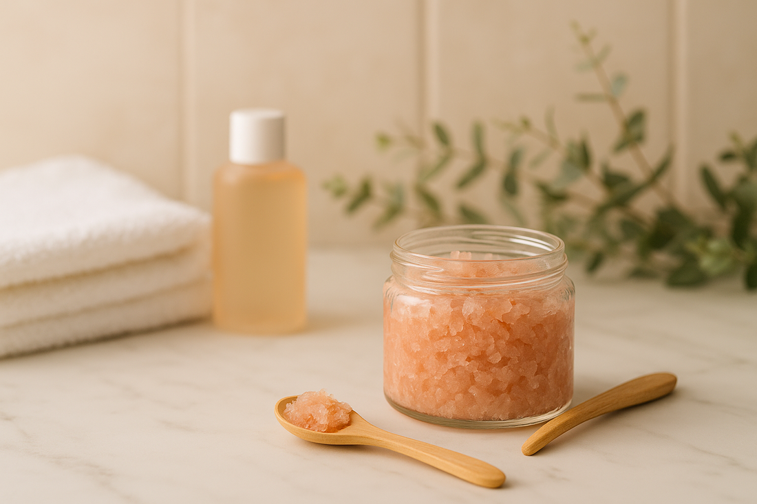 Why Salt Scrubs Feel Different From Chemical Exfoliants