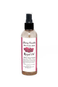 Bottle of Cherry Vanilla Royal Oil on a white background