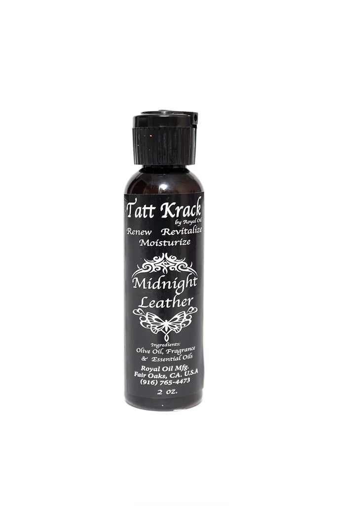 Tatt Krack Tattoo Oil in Midnight Leather