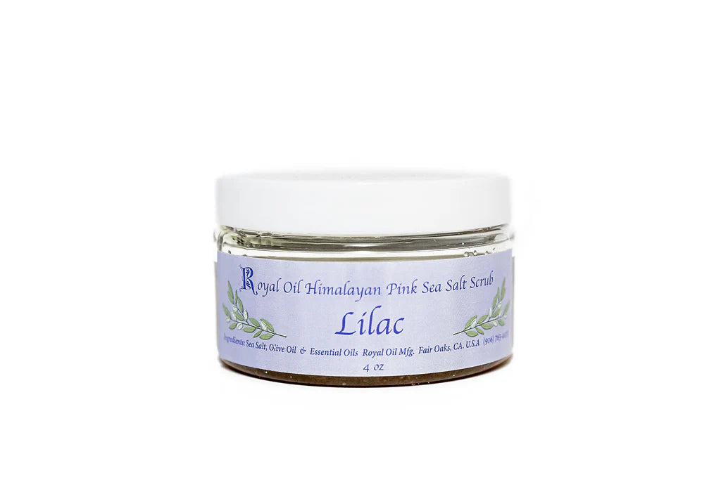 Himalayan Sea Salt Scrub Lilac