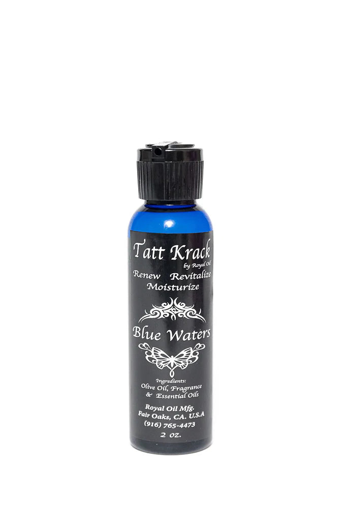 Room, Linen, and Body Sprays Tatt Krack Tattoo Oil in Blue Waters