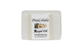Bar of Pina Colada soap with a label on a white background