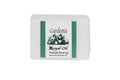 Gardenia soap bar with a label on a white background