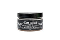 Jar of Tatt Krack Midnight Leather on a white background