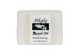 Handcrafted natural soap bar with 'Pikake Royal Oil' label on a white background