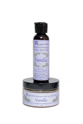 Two containers of Royal Oil Vanilla product on a white background