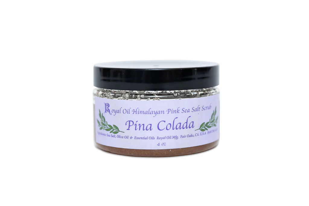 Jar of Pina Colada scented product on a white background