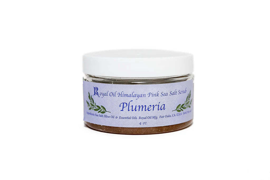 Himalayan Sea Salt Scrub Plumeria