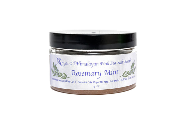 Himalayan Sea Salt Scrub Rosemary Mint
